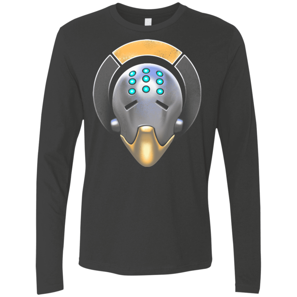 T-Shirts Heavy Metal / Small The Omnic Monk Men's Premium Long Sleeve