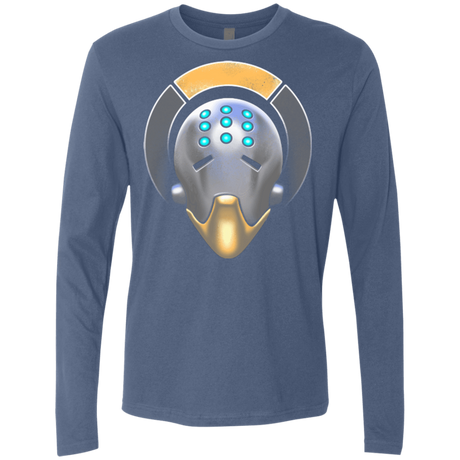 T-Shirts Indigo / Small The Omnic Monk Men's Premium Long Sleeve