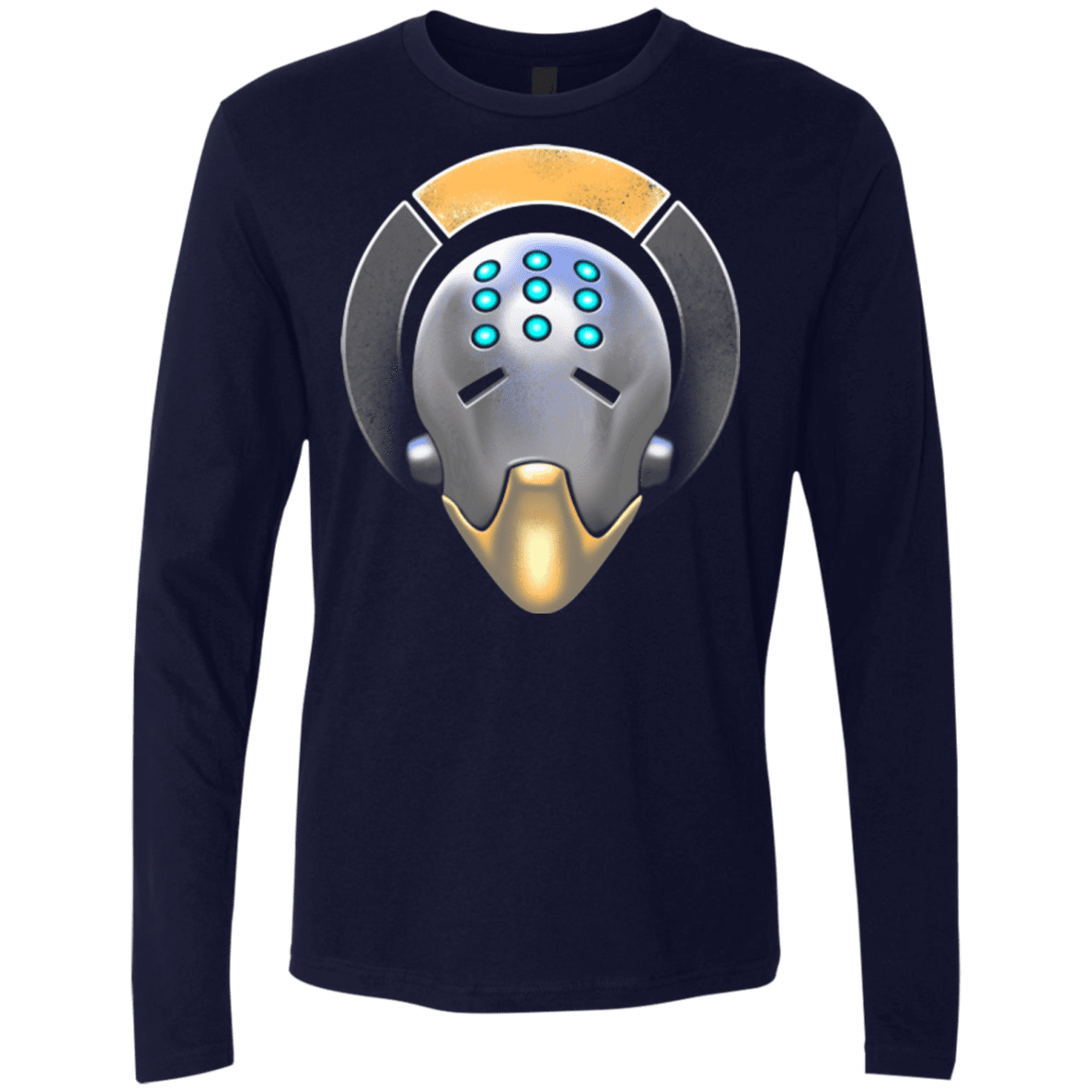 T-Shirts Midnight Navy / Small The Omnic Monk Men's Premium Long Sleeve