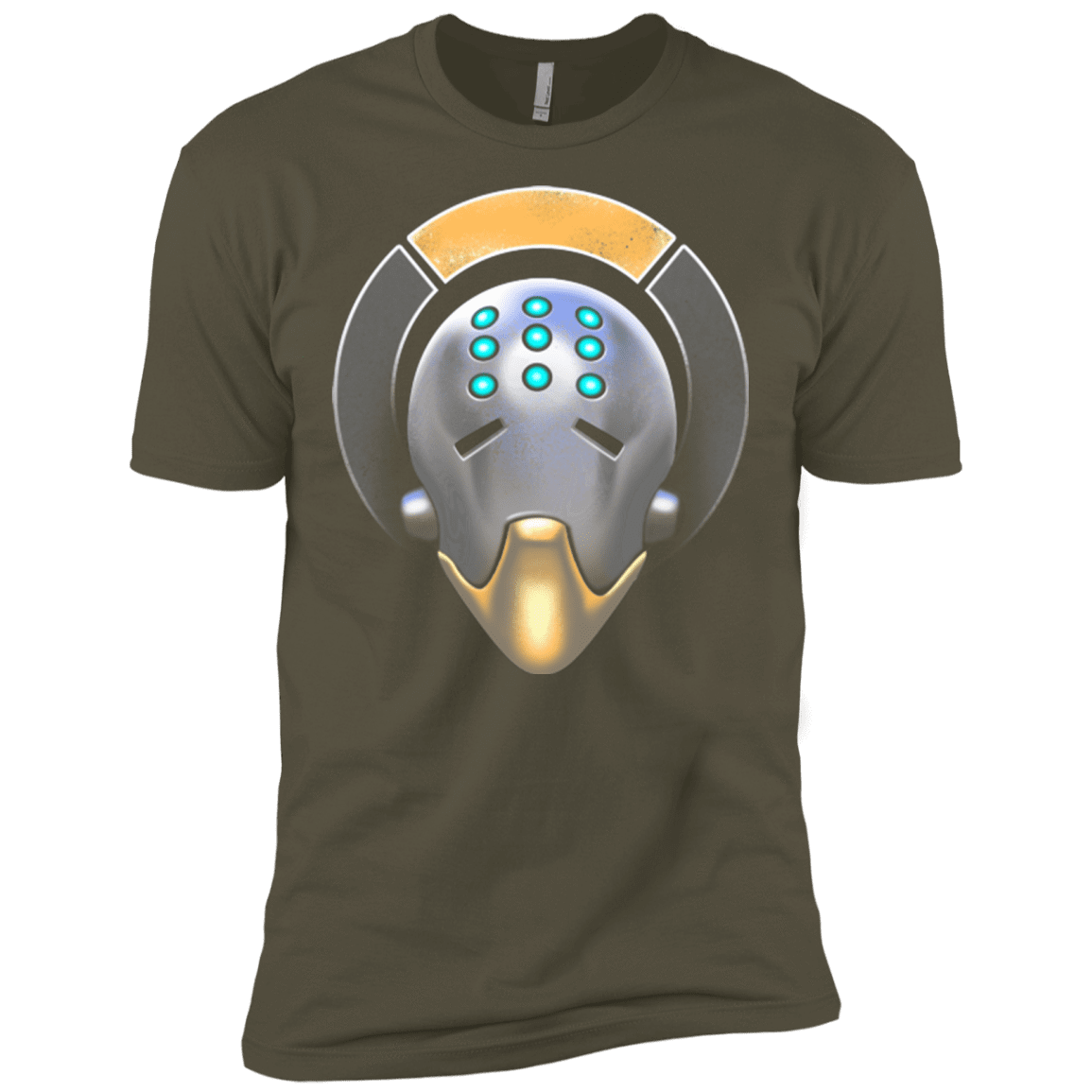 T-Shirts Military Green / X-Small The Omnic Monk Men's Premium T-Shirt