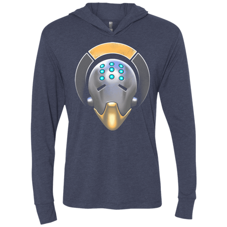 T-Shirts Vintage Navy / X-Small The Omnic Monk Triblend Long Sleeve Hoodie Tee