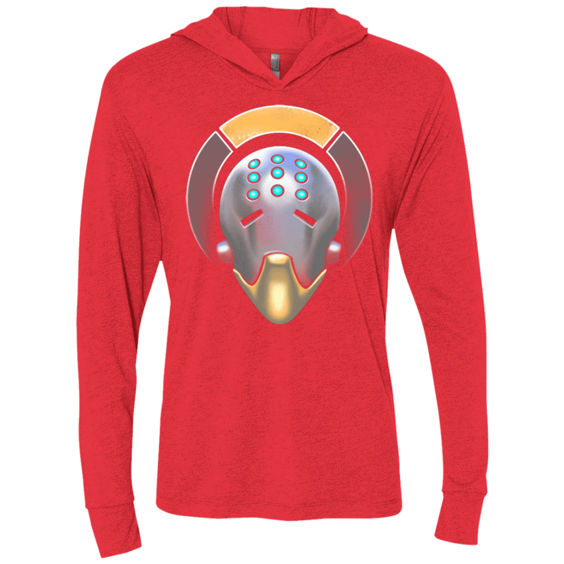 T-Shirts Vintage Red / X-Small The Omnic Monk Triblend Long Sleeve Hoodie Tee