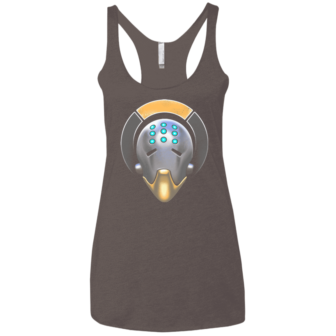 T-Shirts Macchiato / X-Small The Omnic Monk Women's Triblend Racerback Tank