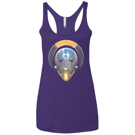 T-Shirts Purple Rush / X-Small The Omnic Monk Women's Triblend Racerback Tank