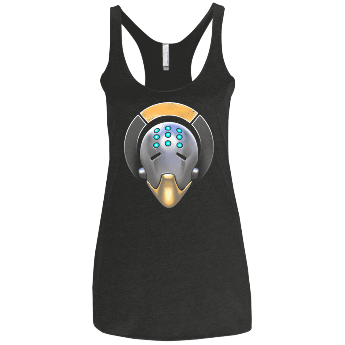 T-Shirts Vintage Black / X-Small The Omnic Monk Women's Triblend Racerback Tank