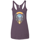T-Shirts Vintage Purple / X-Small The Omnic Monk Women's Triblend Racerback Tank