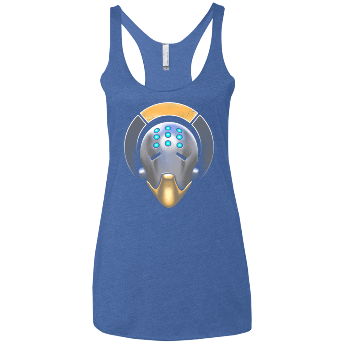 T-Shirts Vintage Royal / X-Small The Omnic Monk Women's Triblend Racerback Tank