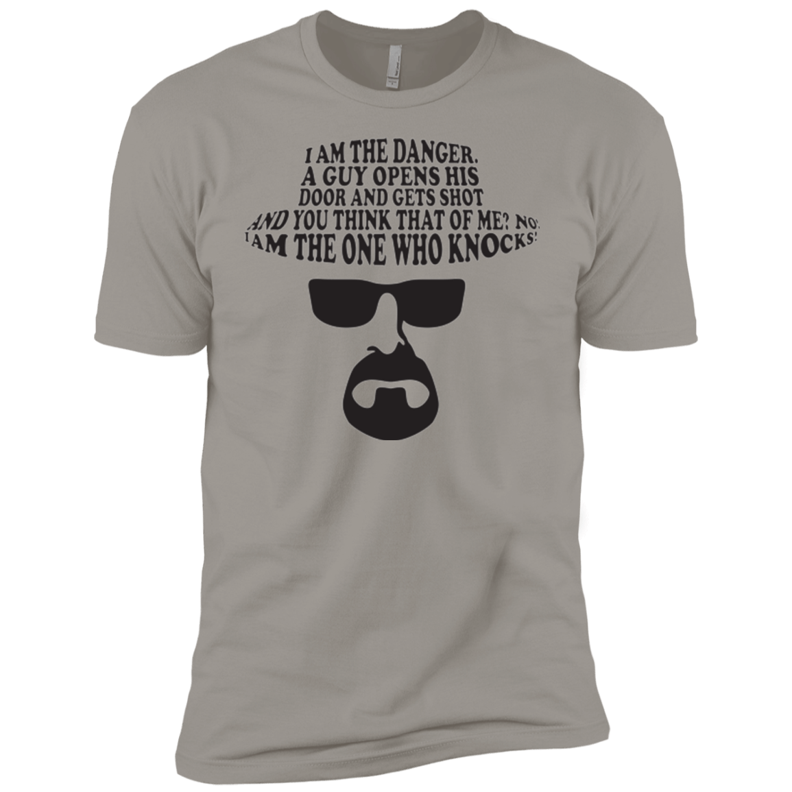 T-Shirts Light Grey / YXS The One Who Knocks Boys Premium T-Shirt