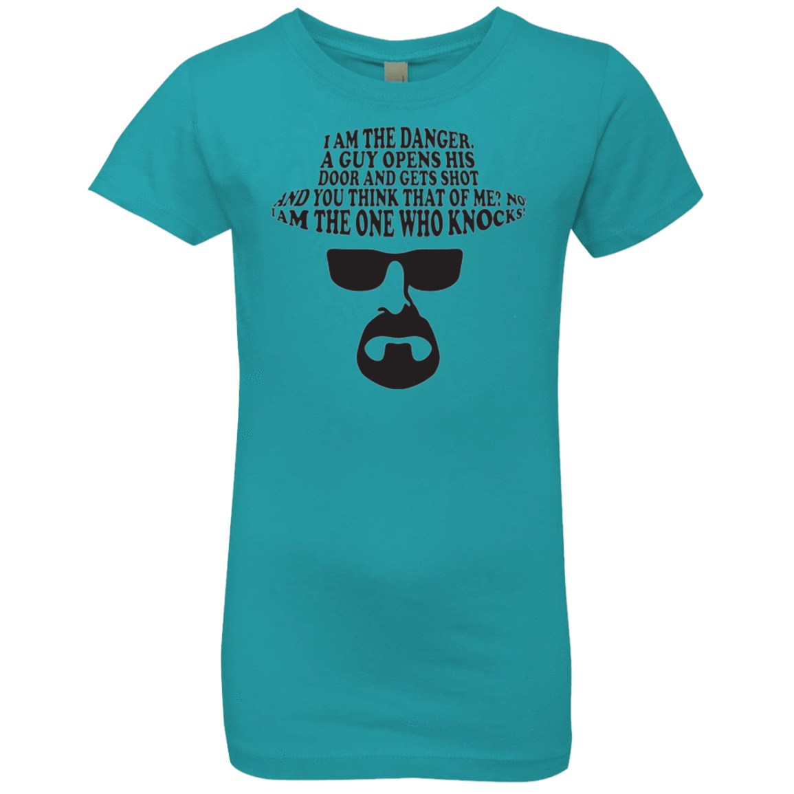 T-Shirts Tahiti Blue / YXS The One Who Knocks Girls Premium T-Shirt