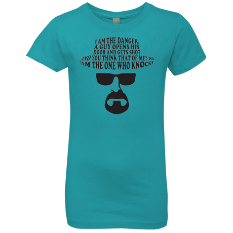 T-Shirts Tahiti Blue / YXS The One Who Knocks Girls Premium T-Shirt