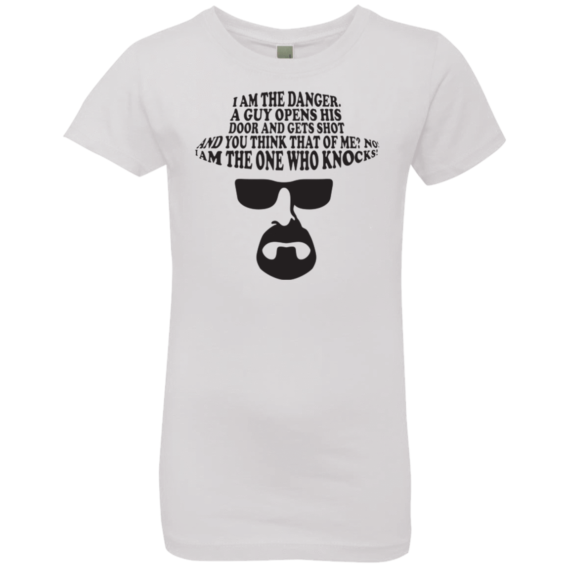 T-Shirts White / YXS The One Who Knocks Girls Premium T-Shirt