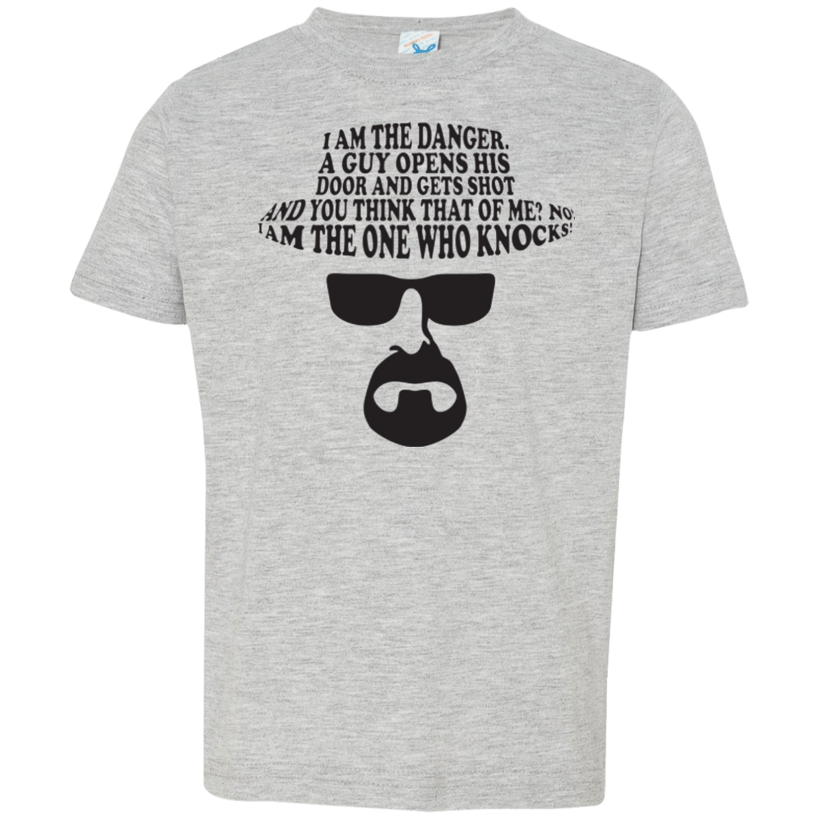 T-Shirts Heather / 2T The One Who Knocks Toddler Premium T-Shirt