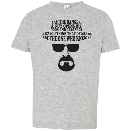 T-Shirts Heather / 2T The One Who Knocks Toddler Premium T-Shirt