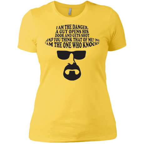 T-Shirts Vibrant Yellow / X-Small The One Who Knocks Women's Premium T-Shirt