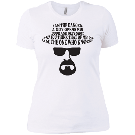 T-Shirts White / X-Small The One Who Knocks Women's Premium T-Shirt