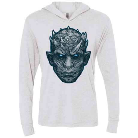 T-Shirts Heather White / X-Small The Other King2 Triblend Long Sleeve Hoodie Tee