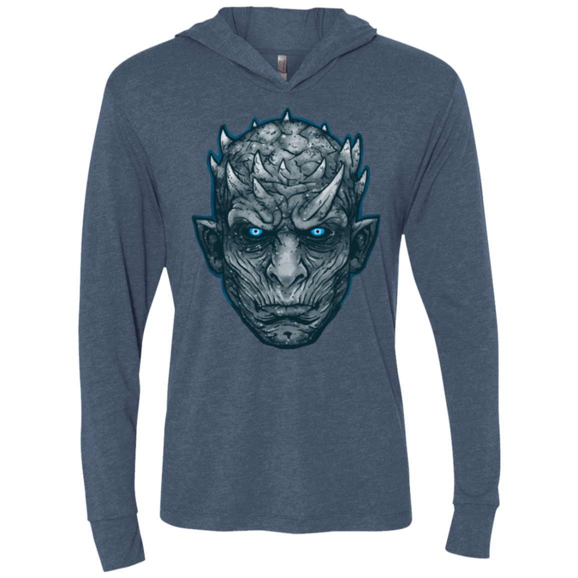 T-Shirts Indigo / X-Small The Other King2 Triblend Long Sleeve Hoodie Tee