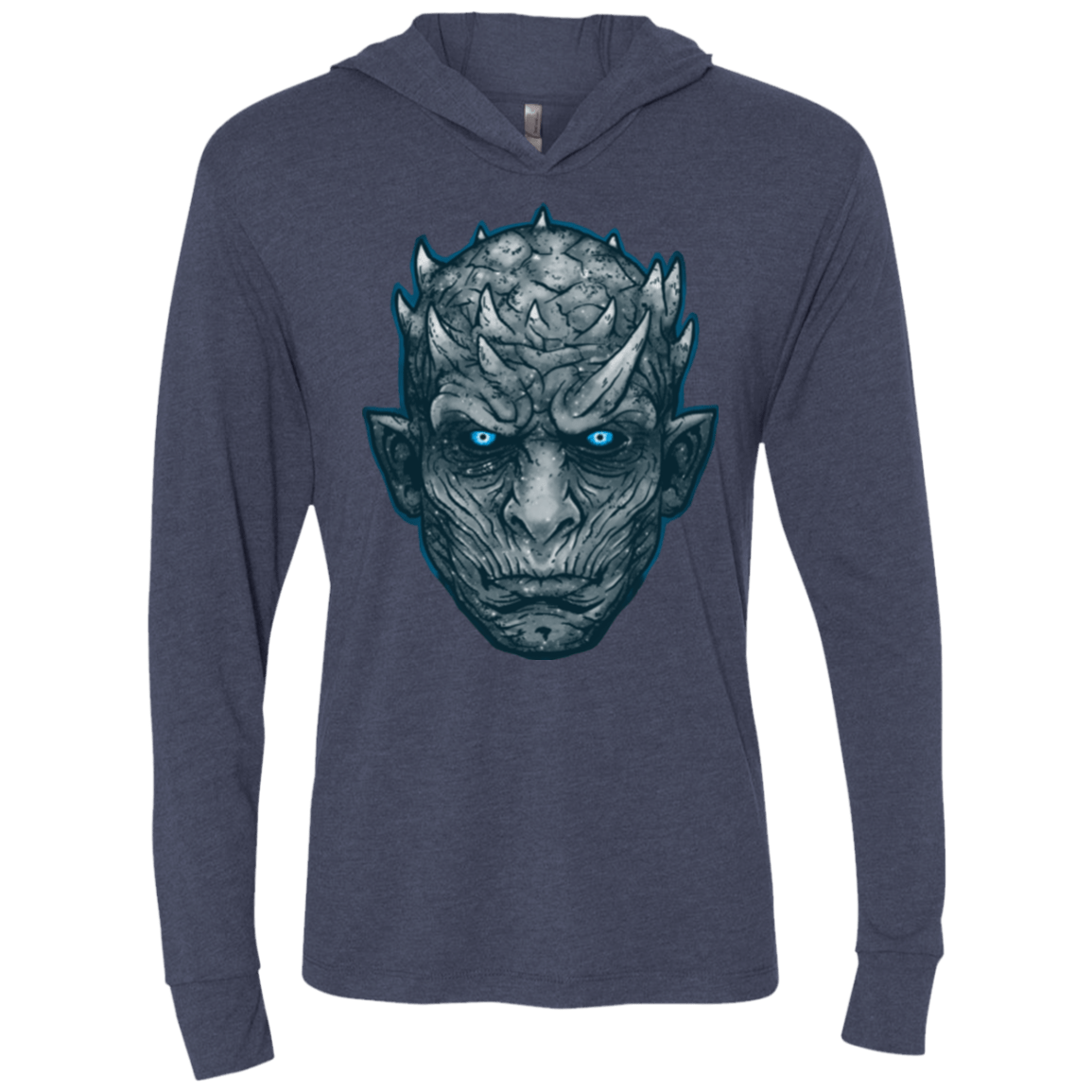 T-Shirts Vintage Navy / X-Small The Other King2 Triblend Long Sleeve Hoodie Tee