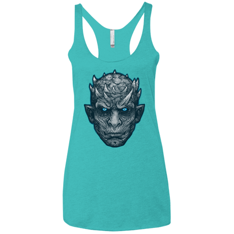 T-Shirts Tahiti Blue / X-Small The Other King2 Women's Triblend Racerback Tank