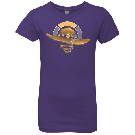T-Shirts Purple Rush / YXS The Outlaw Girls Premium T-Shirt