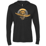 The Outlaw Triblend Long Sleeve Hoodie Tee