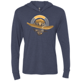 The Outlaw Triblend Long Sleeve Hoodie Tee