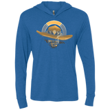 The Outlaw Triblend Long Sleeve Hoodie Tee