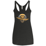 T-Shirts Vintage Black / X-Small The Outlaw Women's Triblend Racerback Tank