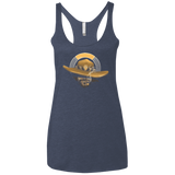 T-Shirts Vintage Navy / X-Small The Outlaw Women's Triblend Racerback Tank