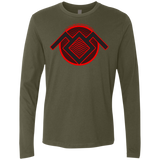 T-Shirts Military Green / Small The Owls are Not what they Seem Men's Premium Long Sleeve