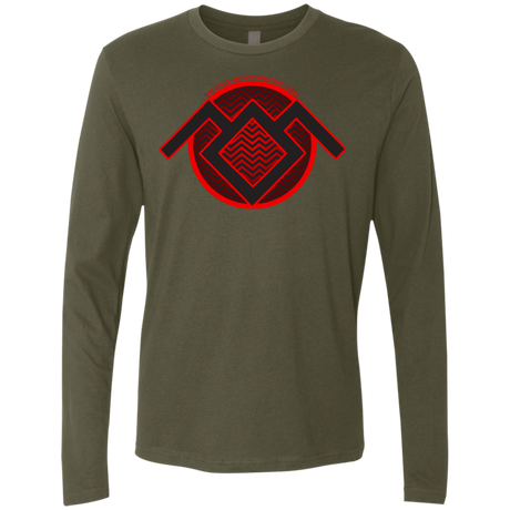 T-Shirts Military Green / Small The Owls are Not what they Seem Men's Premium Long Sleeve