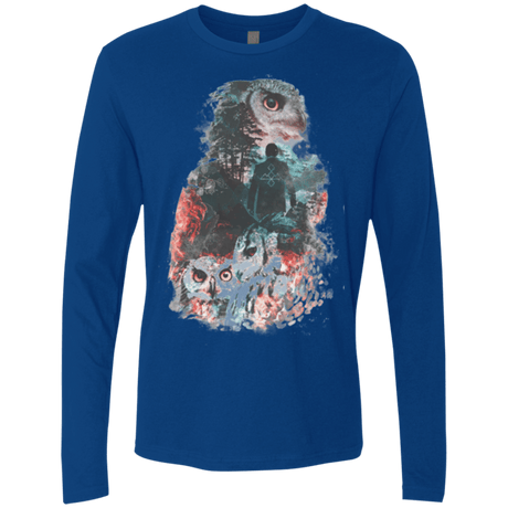 T-Shirts Royal / Small The Owls are Not What They Seem Men's Premium Long Sleeve