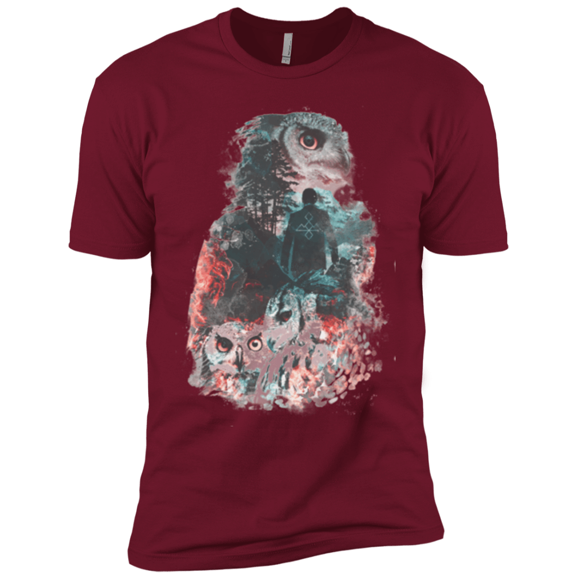 T-Shirts Cardinal / X-Small The Owls are Not What They Seem Men's Premium T-Shirt