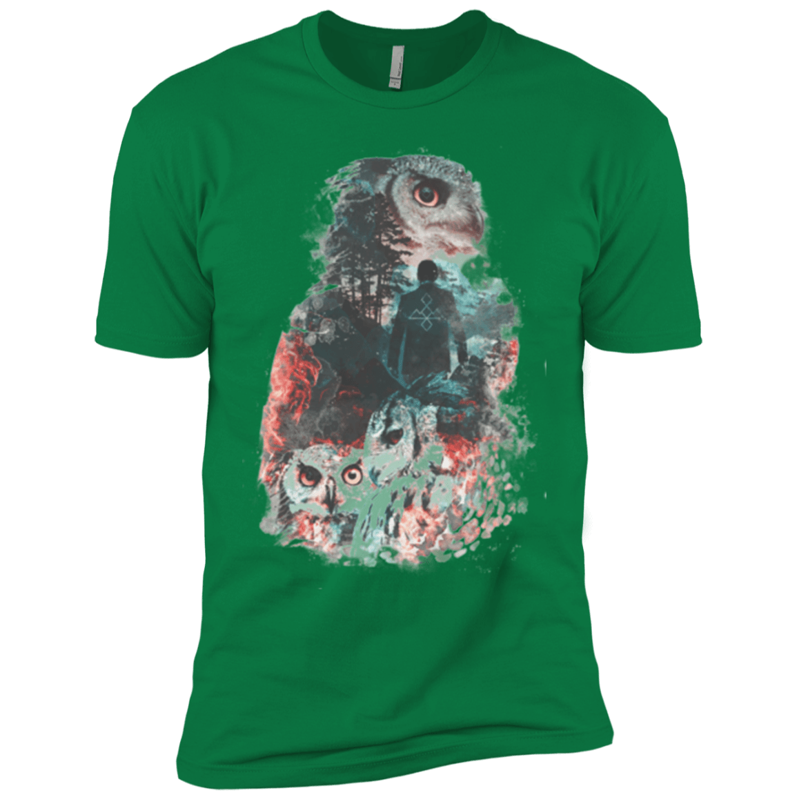 T-Shirts Kelly Green / X-Small The Owls are Not What They Seem Men's Premium T-Shirt