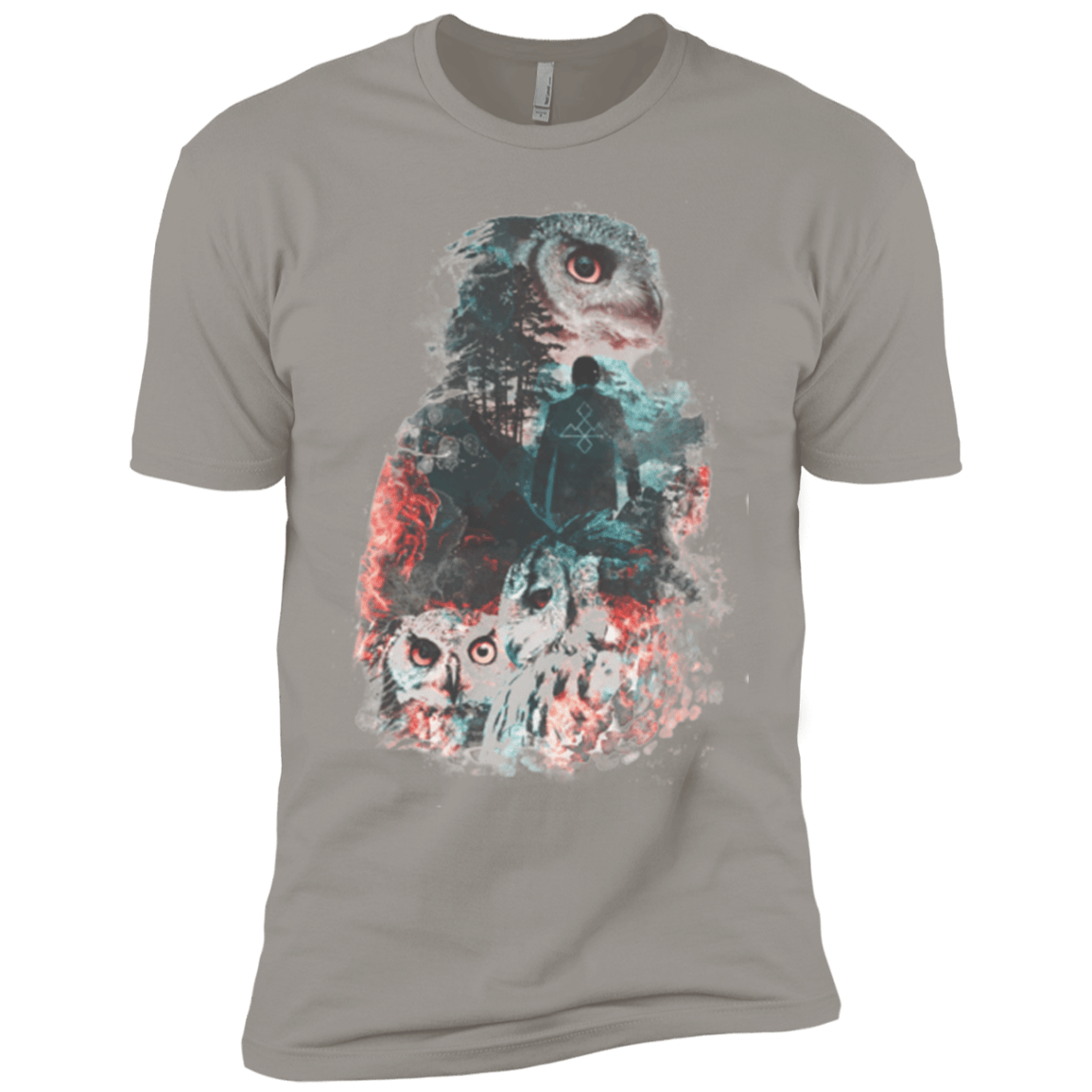 T-Shirts Light Grey / X-Small The Owls are Not What They Seem Men's Premium T-Shirt