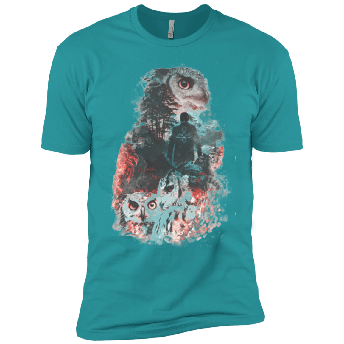 T-Shirts Tahiti Blue / X-Small The Owls are Not What They Seem Men's Premium T-Shirt