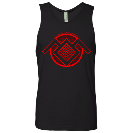 T-Shirts Black / Small The Owls are Not what they Seem Men's Premium Tank Top