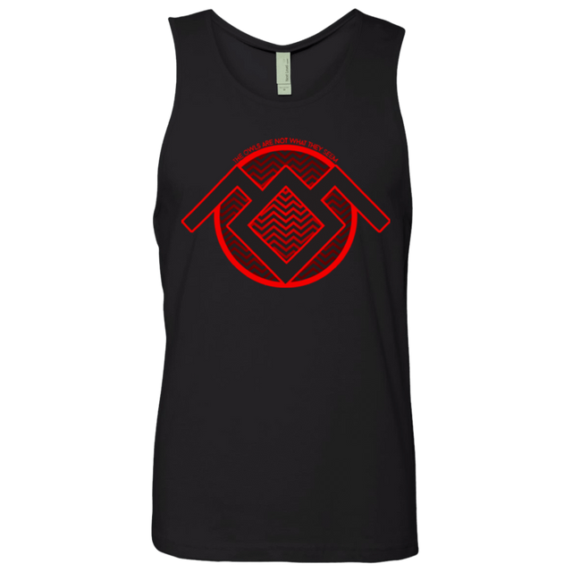 T-Shirts Black / Small The Owls are Not what they Seem Men's Premium Tank Top