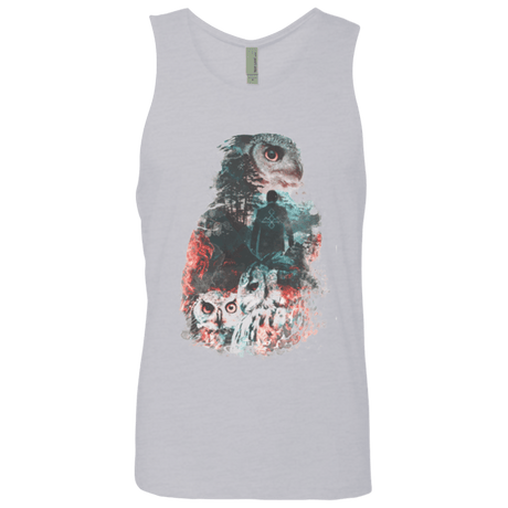 T-Shirts Heather Grey / Small The Owls are Not What They Seem Men's Premium Tank Top