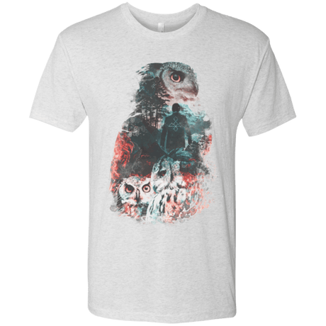 T-Shirts Heather White / Small The Owls are Not What They Seem Men's Triblend T-Shirt