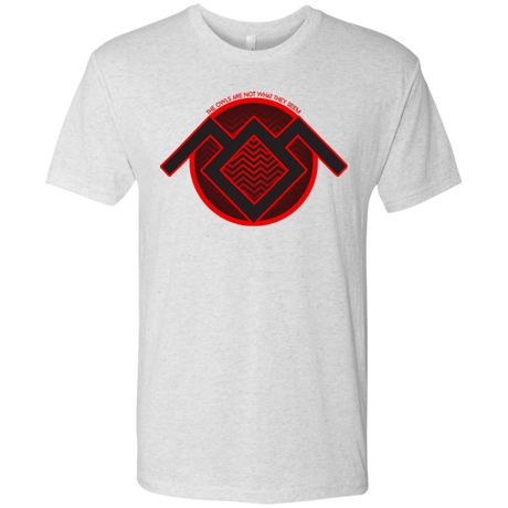 T-Shirts Heather White / Small The Owls are Not what they Seem Men's Triblend T-Shirt