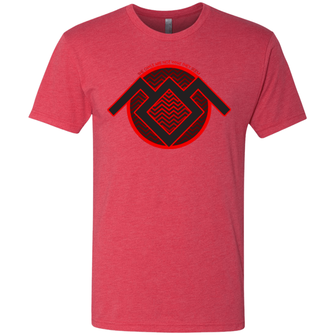 T-Shirts Vintage Red / Small The Owls are Not what they Seem Men's Triblend T-Shirt