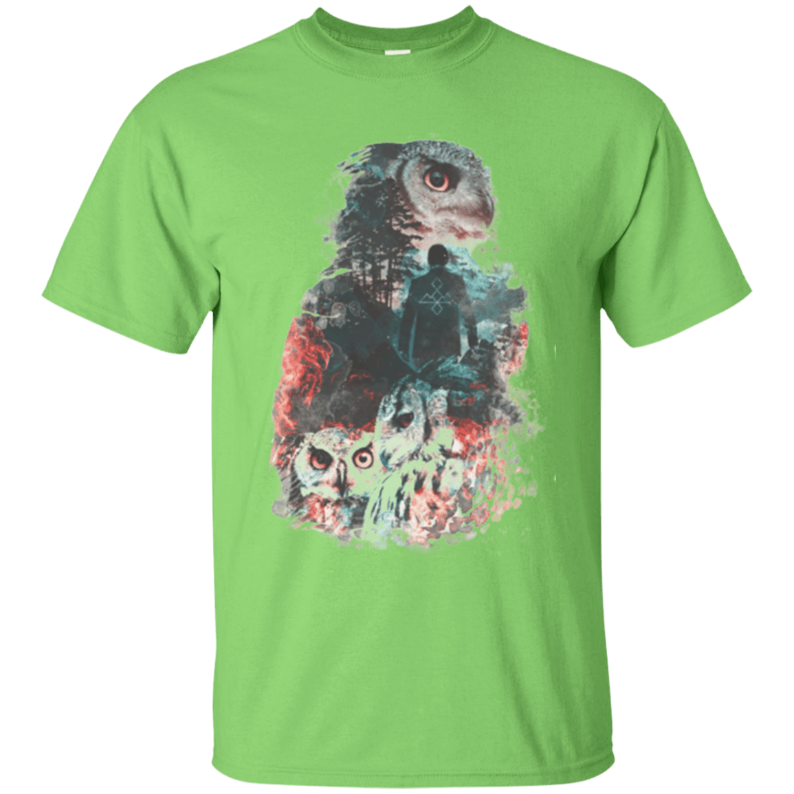 T-Shirts Lime / Small The Owls are Not What They Seem T-Shirt