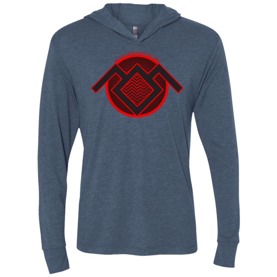 T-Shirts Indigo / X-Small The Owls are Not what they Seem Triblend Long Sleeve Hoodie Tee