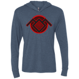 T-Shirts Indigo / X-Small The Owls are Not what they Seem Triblend Long Sleeve Hoodie Tee