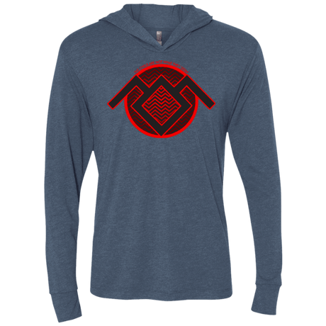 T-Shirts Indigo / X-Small The Owls are Not what they Seem Triblend Long Sleeve Hoodie Tee