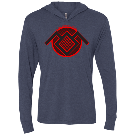 T-Shirts Vintage Navy / X-Small The Owls are Not what they Seem Triblend Long Sleeve Hoodie Tee