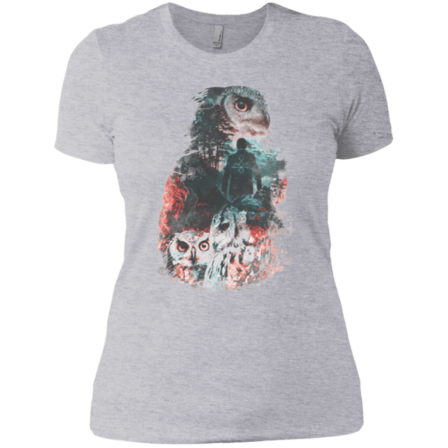 T-Shirts Heather Grey / X-Small The Owls are Not What They Seem Women's Premium T-Shirt