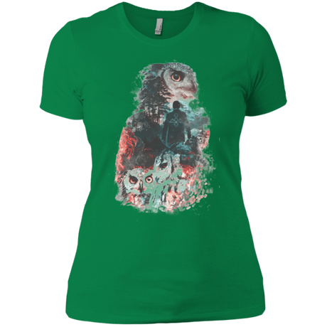 T-Shirts Kelly Green / X-Small The Owls are Not What They Seem Women's Premium T-Shirt