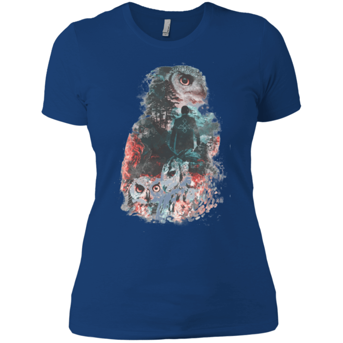 T-Shirts Royal / X-Small The Owls are Not What They Seem Women's Premium T-Shirt